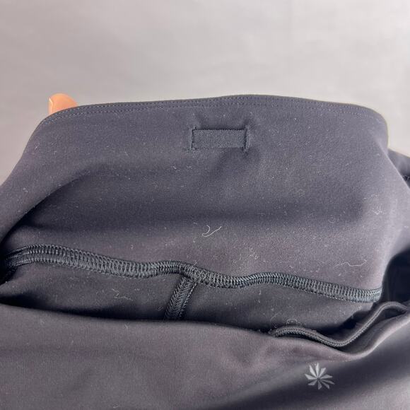 Athleta Distance Jogger Black Nylon Spandex Lightweight Zip Pocket Pants XL - Picture 12 of 15